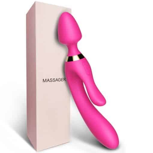 ARMONY - MASAJEADOR & VIBRADOR RABBIT FUCSIA - Imagen 4