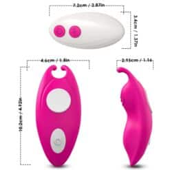 ARMONY - HONEYBEE PANTIES VIBRADOR PUNTO G CONTROL REMOTO FUCSIA - piKanteo | Despierta tu lado más piKante