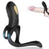 ARMONY - JOY JUMPER ANILLO VIBRADOR PAREJAS & PLUG ANAL NEGRO - piKanteo | Despierta tu lado más piKante