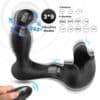 ARMONY - SURROUND VIBRADOR ANAL & ESTIMULADOR TESTÍCULOS CONTROL REMOTO NEGRO - piKanteo | Despierta tu lado más piKante