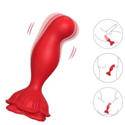 ARMONY - ROSA VIBRADOR & PLUG ANAL CONTROL REMOTO ROJO - piKanteo | Despierta tu lado más piKante