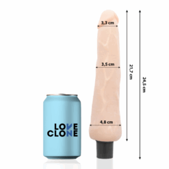Alternative view of LOVECLONE - RAGNAR VIBRADOR REALÍSTICO SELF LUBRICATION 24.5 CM -O- 3.5 CM