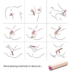 ARMONY - WARHEAD BALA VIBRADORA CONTROL REMOTO DORADO 2 CM X 8.8 CM - piKanteo | Despierta tu lado más piKante