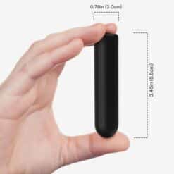 ARMONY - WARHEAD BALA VIBRADORA CONTROL REMOTO NEGRO 2 CM X 8.8 CM - piKanteo | Despierta tu lado más piKante