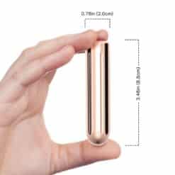 ARMONY - WARHEAD BALA VIBRADORA CONTROL REMOTO DORADO 2 CM X 8.8 CM - piKanteo | Despierta tu lado más piKante