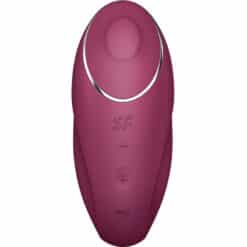 SATISFYER - TAP & CLIMAX 1 VIBRADOR LAY-ON ROJO