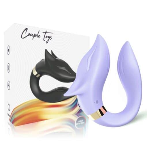 ARMONY - FOX VIBRADOR PAREJAS CONTROL REMOTO VIOLETA - Imagen 4