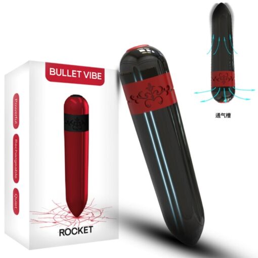ARMONY - ROCKET BALA VIBRADORA CONTROL REMOTO NEGRO - Imagen 5