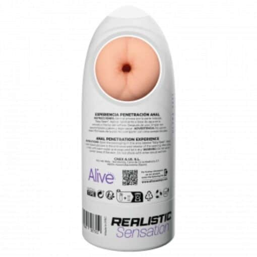 ALIVE - FLEX MASTURBADOR MASCULINO ANO TALLA M - Imagen 3