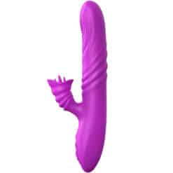 ARMONY - ANGELIA VIBRADOR MULTIFUNCION CON LENGUA ESTIMULADORA EFECTO CALOR VIOLETA - piKanteo | Despierta tu lado más piKante