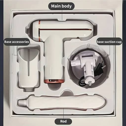 ARMONY - FKING MACHINE VIBRADOR AJUSTABLE & AUTOMATICO BLANCO - Imagen 4