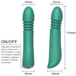 Alternative view of ARMONY - VIBRADOR & THRUSTING PUNTO G VERDE