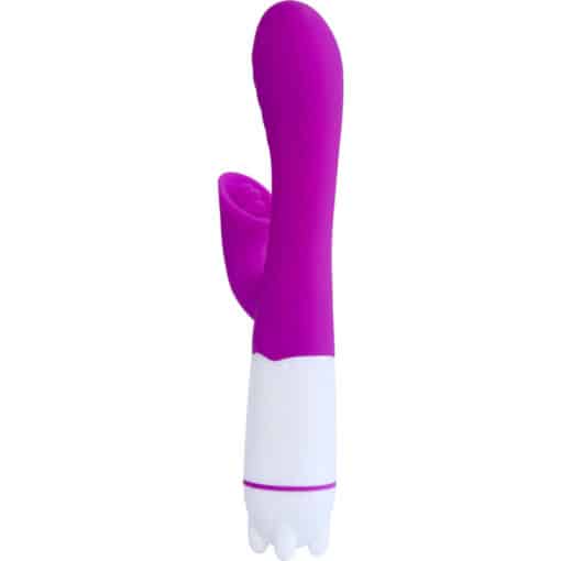 ARMONY - HAPPY VIBRADOR & ESTIMULADOR CON LENGUA RECARGABLE VIOLETA - Imagen 3