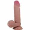 PRETTY LOVE - SLIDING SKIN SERIES DILDO REALÍSTICO CON VENTOSA PIEL DESLIZANTE MULATO 20.5 CM - piKanteo | Despierta tu lado más piKante