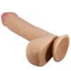PRETTY LOVE - SLIDING SKIN SERIES DILDO REALÍSTICO CON VENTOSA PIEL DESLIZANTE NATURAL 23.4 CM - piKanteo | Despierta tu lado más piKante