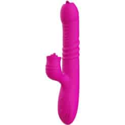 ARMONY - FANNY VIBRADOR MULTIFUNCION DOBLE LENGUA EFECTO CALOR FUCSIA - piKanteo | Despierta tu lado más piKante