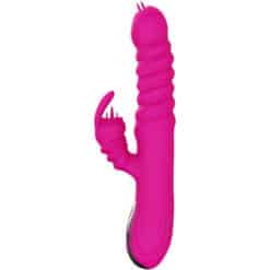 ARMONY - VIBRADOR MULTIFUNCION RABBIT DOBLE LENGUA EFECTO CALOR FUCSIA - piKanteo | Despierta tu lado más piKante