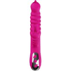 ARMONY - VIBRADOR MULTIFUNCION RABBIT DOBLE LENGUA EFECTO CALOR FUCSIA - piKanteo | Despierta tu lado más piKante
