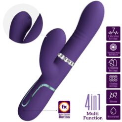 PRETTY LOVE - VIBRADOR PUNTO G MULTIFUNCIÓN MORADO - piKanteo | Despierta tu lado más piKante