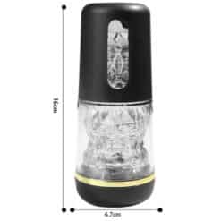 ARMONY - MASTURBADOR PORTATIL NEGRO - piKanteo | Despierta tu lado más piKante