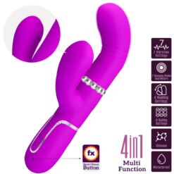 PRETTY LOVE - VIBRADOR PUNTO G MULTIFUNCIÓN FUCSIA - piKanteo | Despierta tu lado más piKante