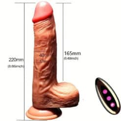 ARMONY - DILDO REALÍSTICO VIBRADOR & THRUSTING CONTROL REMOTO 22.5 CM - piKanteo | Despierta tu lado más piKante