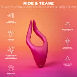 Alternative view of DUREX - TOY MULTIESTIMULADOR RIDE & TEASE