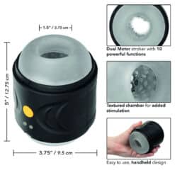 CALEXOTICS - BOUNDLESS MASTURBADOR DOBLE MOTOR - piKanteo | Despierta tu lado más piKante