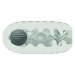 CALEXOTICS - BOUNDLESS STROKER BLANDO REVERSIBLE GRIS - piKanteo | Despierta tu lado más piKante