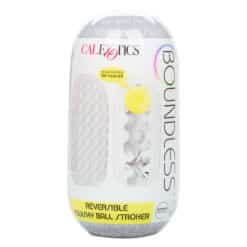 Alternative view of CALEXOTICS - BOUNDLESS STROKER BLANDO REVERSIBLE AMARILLO