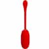 PRETTY LOVE - KIRK HUEVO VIBRADOR RECARGABLE ROJO - piKanteo | Despierta tu lado más piKante