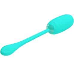 PRETTY LOVE - KIRK HUEVO VIBRADOR RECARGABLE VERDE AGUA - piKanteo | Despierta tu lado más piKante