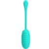 PRETTY LOVE - KIRK HUEVO VIBRADOR RECARGABLE VERDE AGUA - piKanteo | Despierta tu lado más piKante