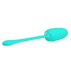 PRETTY LOVE - HUEVO VIBRADOR CON TEXTURA MARINA RECARGABLE VERDE AGUA - piKanteo | Despierta tu lado más piKante