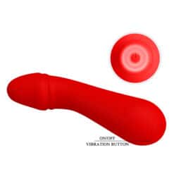 PRETTY LOVE - CETUS VIBRADOR RECARGABLE ROJO - piKanteo | Despierta tu lado más piKante