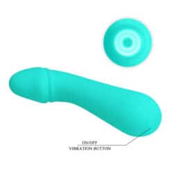 PRETTY LOVE - CETUS VIBRADOR RECARGABLE VERDE AGUA - piKanteo | Despierta tu lado más piKante