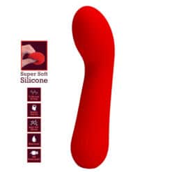 PRETTY LOVE - FAUN VIBRADOR RECARGABLE ROJO - piKanteo | Despierta tu lado más piKante