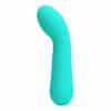PRETTY LOVE - FAUN VIBRADOR RECARGABLE VERDE AGUA
