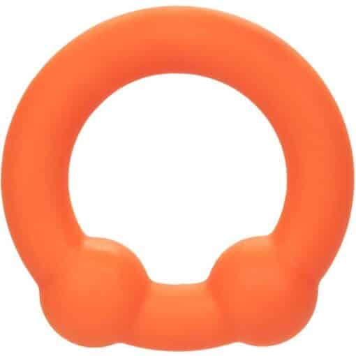 CALEXOTICS - ALPHA ANILLO DOBLE BOLA NARANJA - Imagen 3