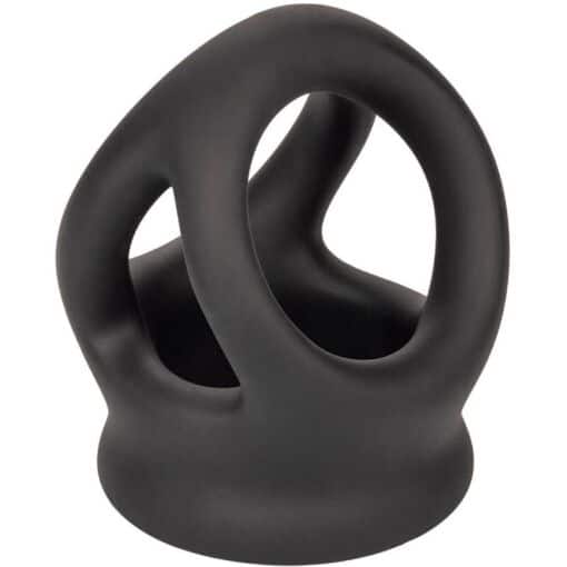 CALEXOTICS - ALPHA ANILLO DE JAULA DOBLE NEGRO - Imagen 3