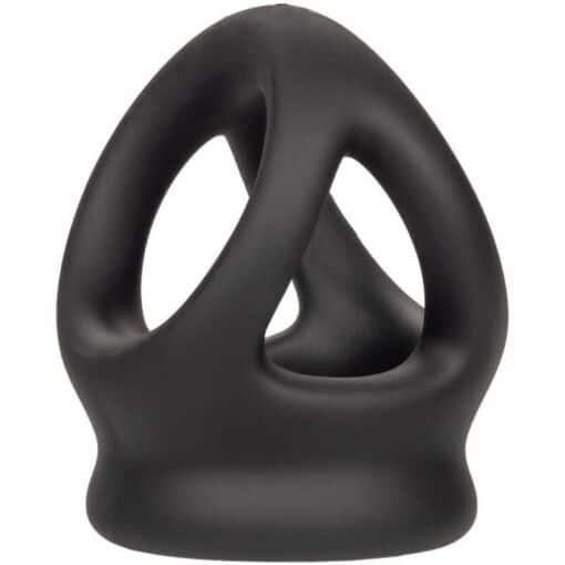 CALEXOTICS - ALPHA ANILLO DE JAULA DOBLE NEGRO - Imagen 4