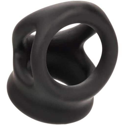 CALEXOTICS - ALPHA ANILLO DE JAULA DOBLE NEGRO - Imagen 7