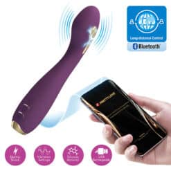 PRETTY LOVE - HECTOR VIBRADOR ELECTROSHOCK POR CONTROL POR APP LILA - piKanteo | Despierta tu lado más piKante
