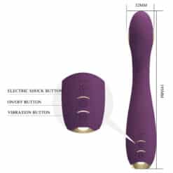 PRETTY LOVE - HECTOR VIBRADOR ELECTROSHOCK POR CONTROL POR APP LILA - piKanteo | Despierta tu lado más piKante