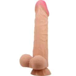 PRETTY LOVE - SLIDING SKIN SERIES DILDO REALÍSTICO CON VENTOSA PIEL DESLIZANTE 24 CM - piKanteo | Despierta tu lado más piKante