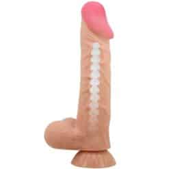 PRETTY LOVE - SLIDING SKIN SERIES DILDO REALÍSTICO CON VENTOSA PIEL DESLIZANTE 24 CM - piKanteo | Despierta tu lado más piKante