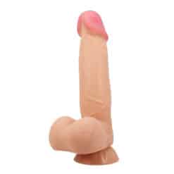 PRETTY LOVE - SLIDING SKIN SERIES DILDO REALÍSTICO CON VENTOSA PIEL DESLIZANTE 21.8 CM - piKanteo | Despierta tu lado más piKante