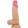 PRETTY LOVE - SLIDING SKIN SERIES DILDO REALÍSTICO CON VENTOSA PIEL DESLIZANTE 19.4 CM - piKanteo | Despierta tu lado más piKante