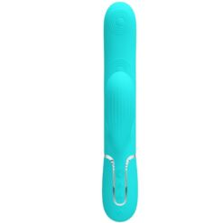 Alternative view of PRETTY LOVE - PERLITA VIBRADOR PUNTO G 3 EN 1 MULTIFUNCIÓN VERDE AGUA