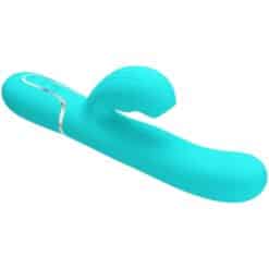 PRETTY LOVE - PERLITA VIBRADOR PUNTO G 3 EN 1 MULTIFUNCIÓN VERDE AGUA - piKanteo | Despierta tu lado más piKante
